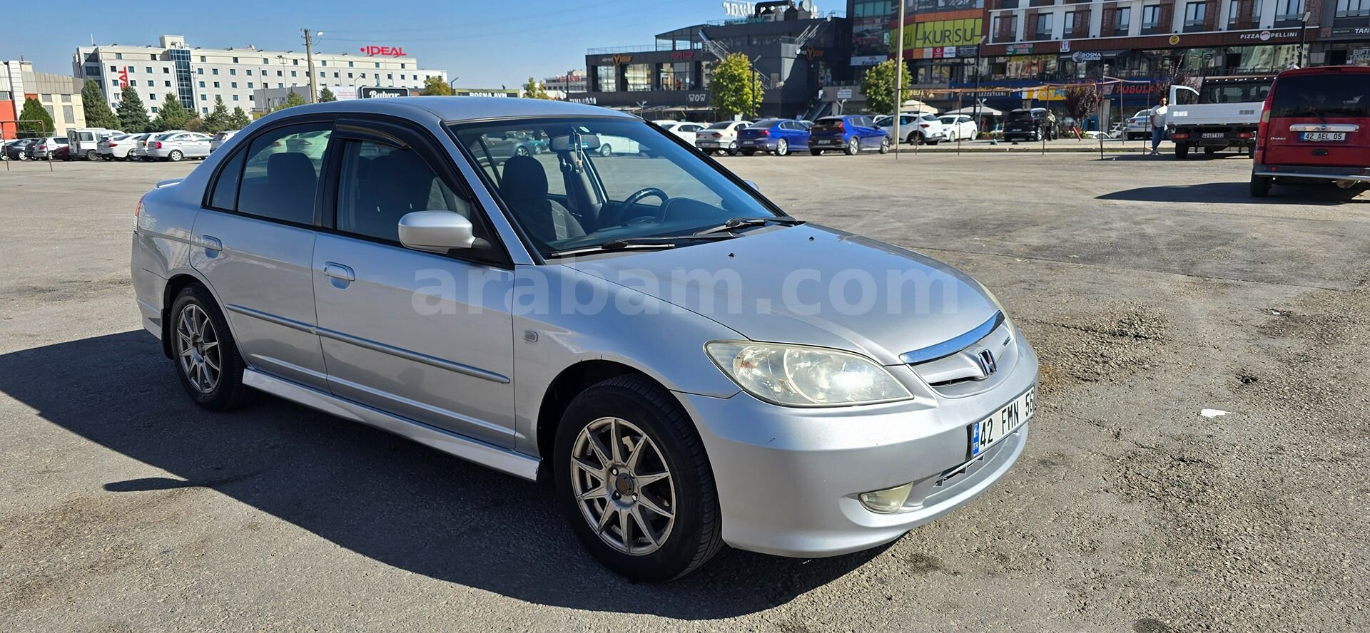 Sahibinden Honda Civic 1.6i VTEC LS 2004 Model Konya 282.000 km Gri (Gümüş) 2