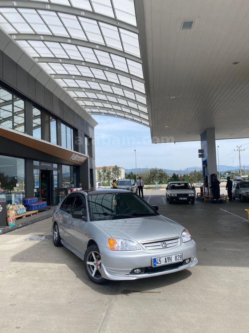 Sahibinden Honda Civic 1.6i VTEC LS 2001 Model Çanakkale 390.000 km Gri (metalik) 1