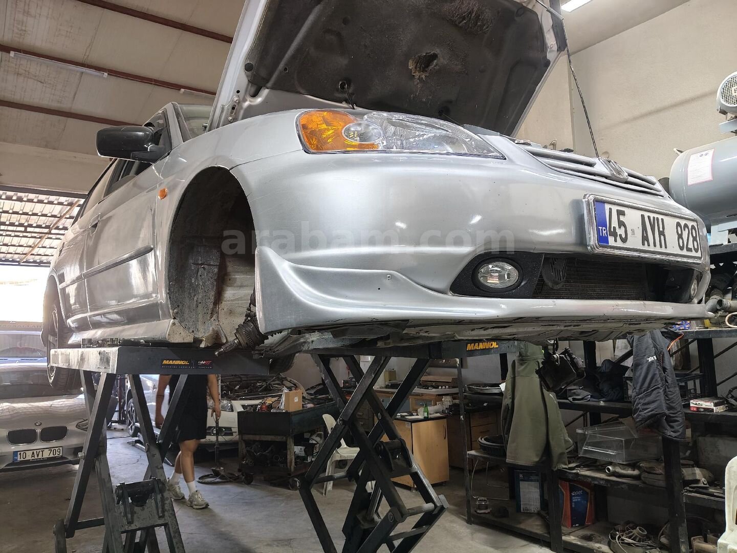 Sahibinden Honda Civic 1.6i VTEC LS 2001 Model Çanakkale 390.000 km Gri (metalik) 6