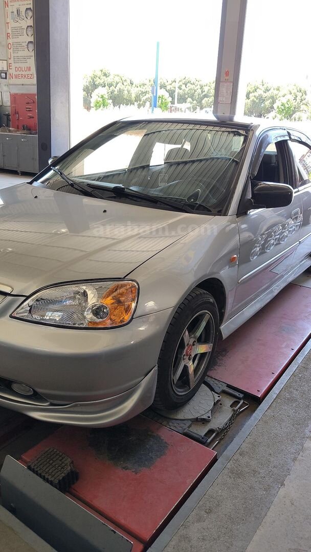 Sahibinden Honda Civic 1.6i VTEC LS 2001 Model Çanakkale 390.000 km Gri (metalik) 4