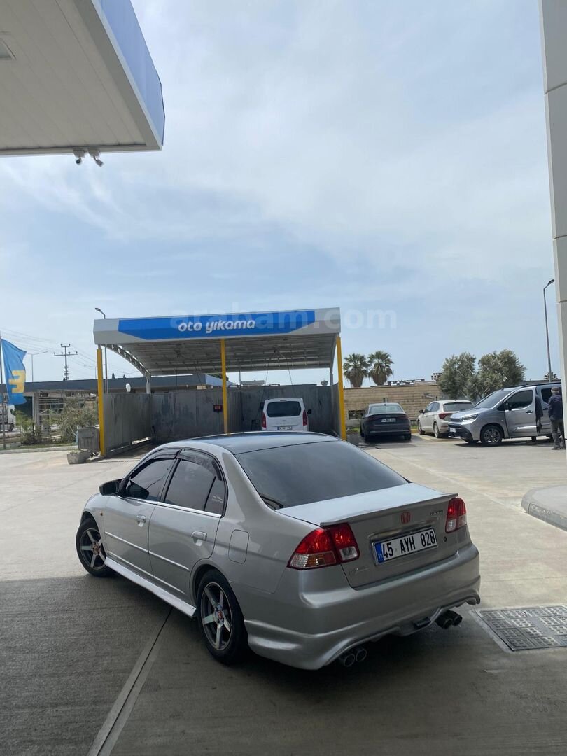 Sahibinden Honda Civic 1.6i VTEC LS 2001 Model Çanakkale 390.000 km Gri (metalik) 2