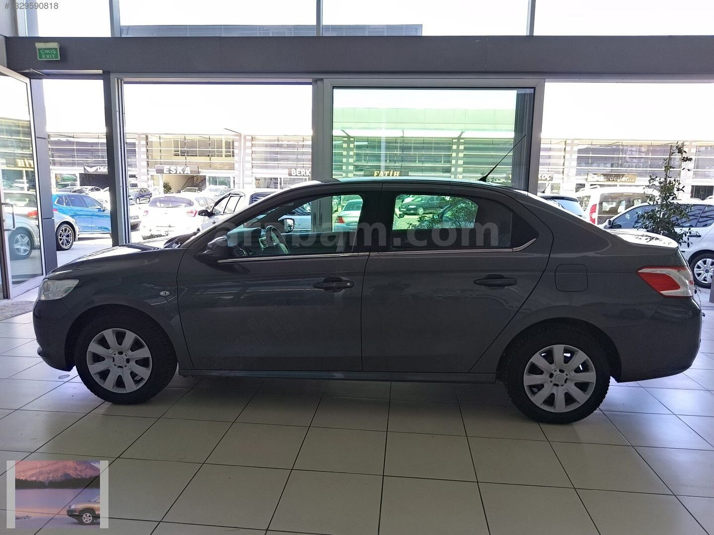 Galeriden Peugeot 301 1.6 HDi Active 2014 Model Ankara 96.000 km Gri 7