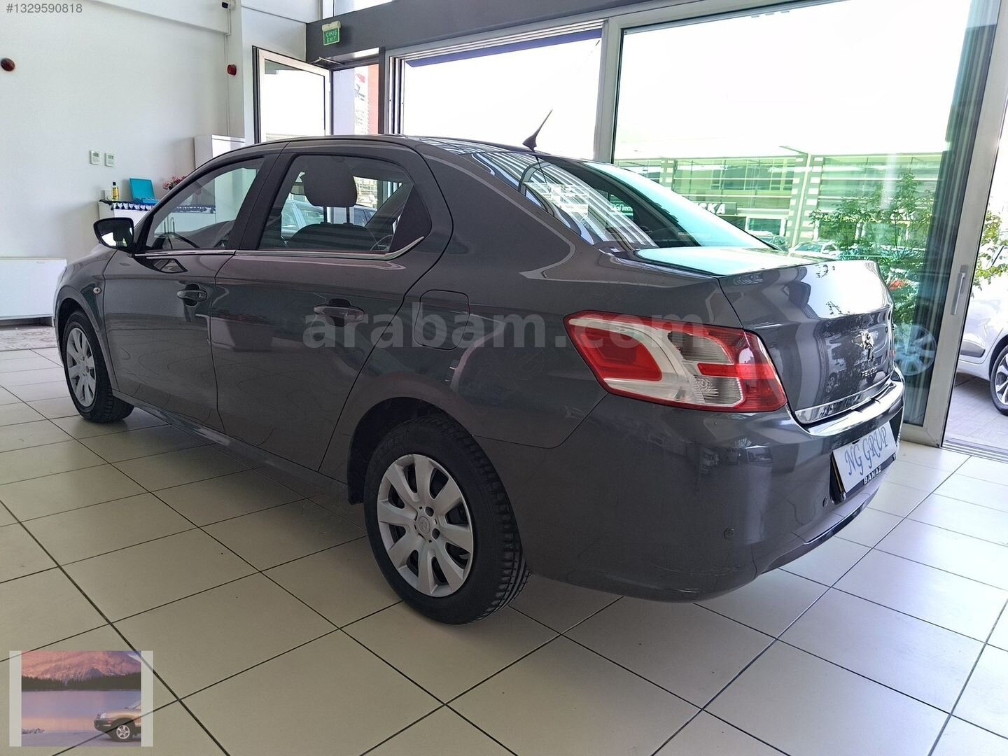 Galeriden Peugeot 301 1.6 HDi Active 2014 Model Ankara 96.000 km Gri 6