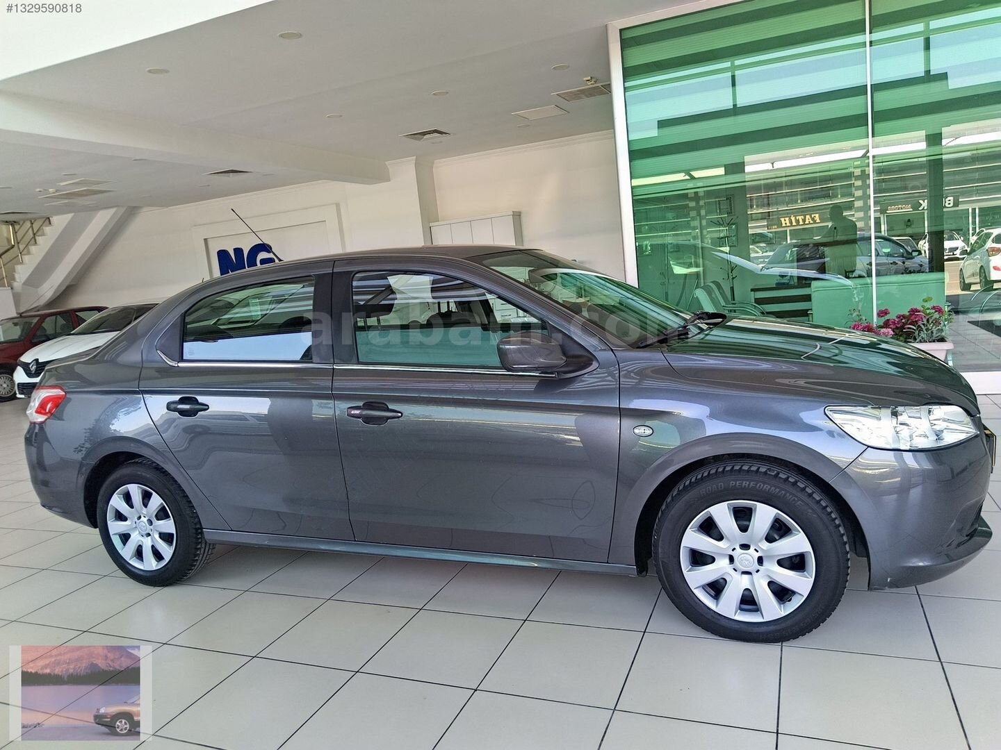 Galeriden Peugeot 301 1.6 HDi Active 2014 Model Ankara 96.000 km Gri 3