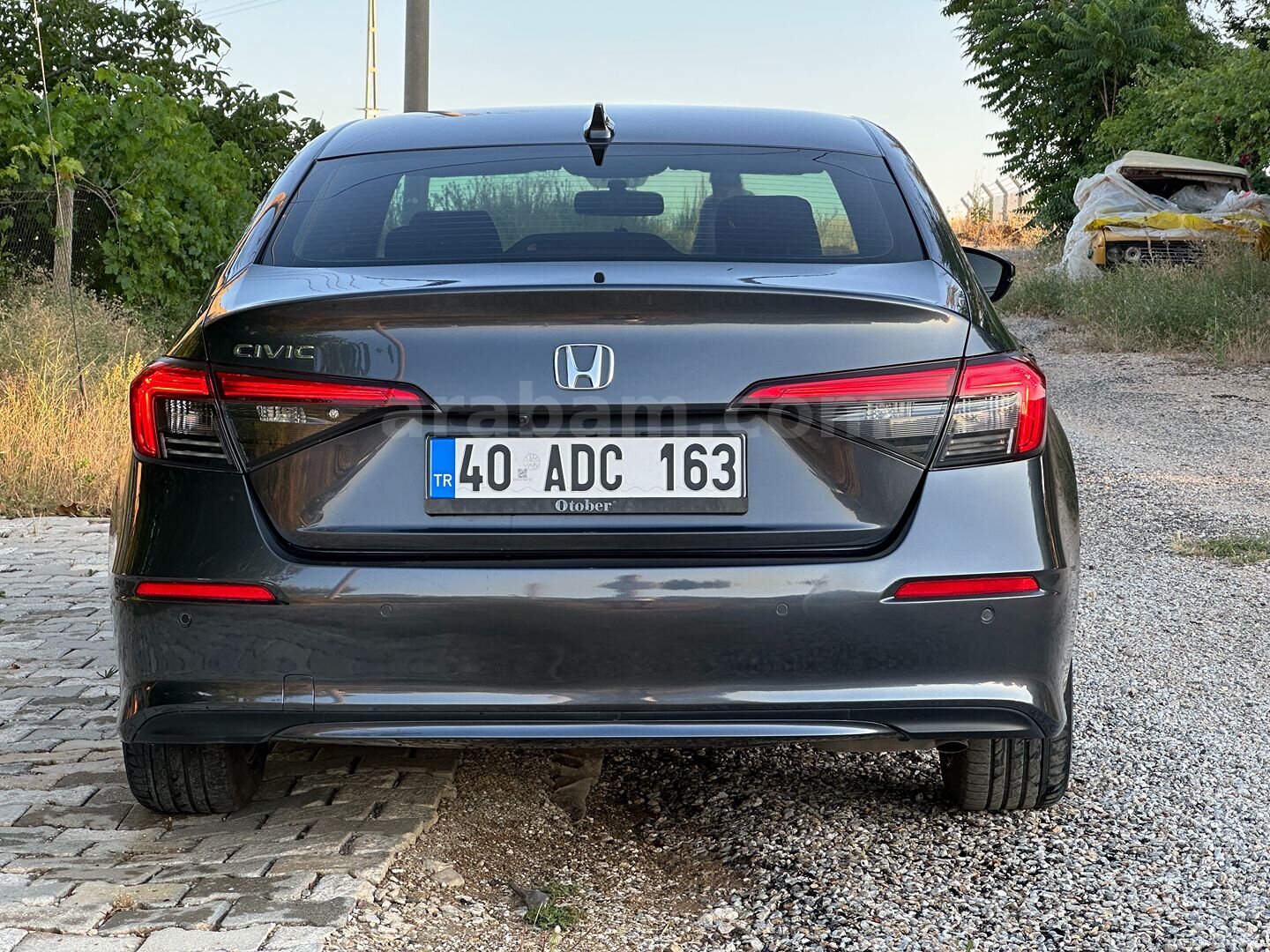 Sahibinden Honda Civic 1.5 i-VTEC Eco Premium 2021 Model Kırşehir 70.000 km Gri (titanyum) 6