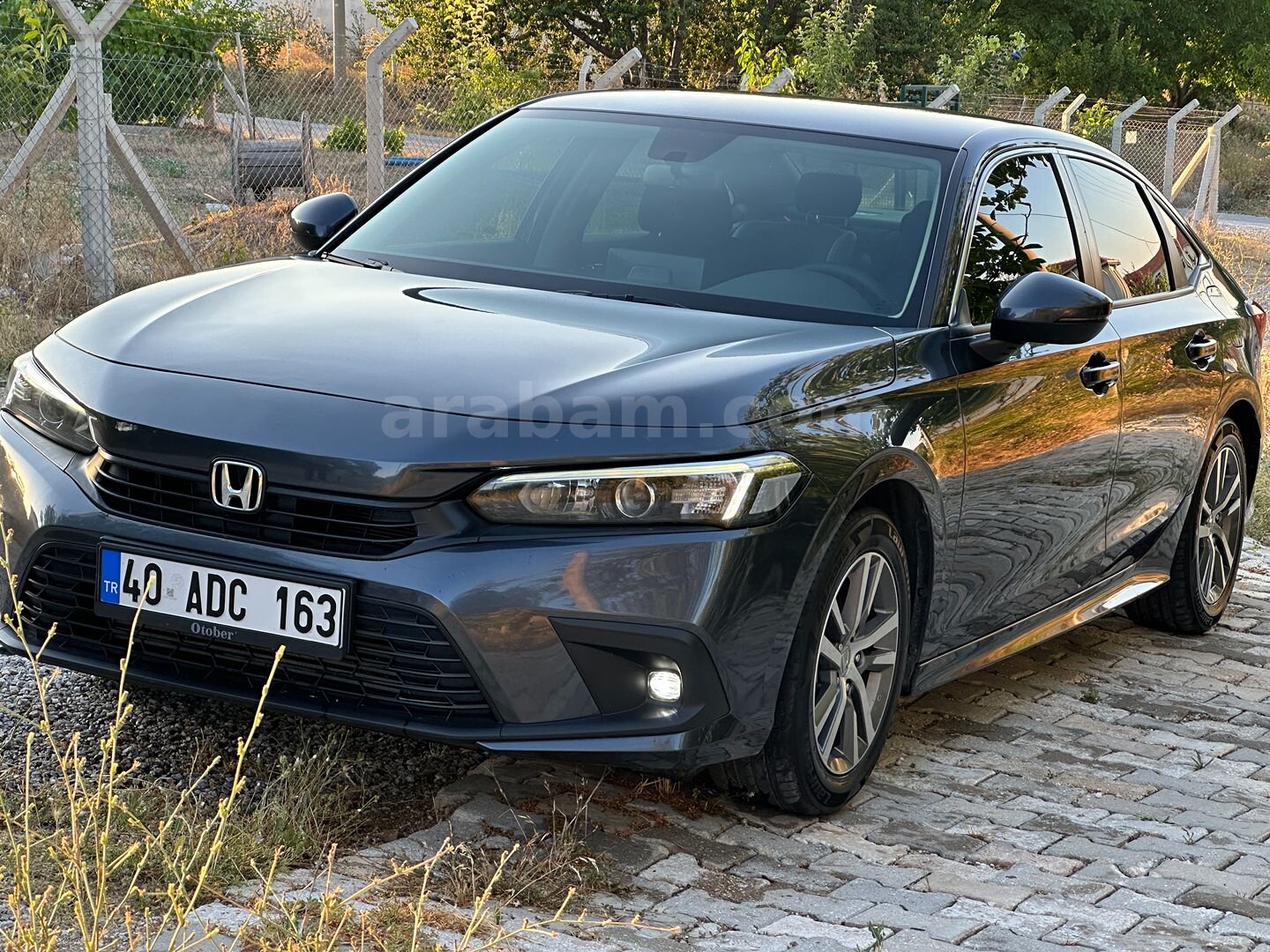 Sahibinden Honda Civic 1.5 i-VTEC Eco Premium 2021 Model Kırşehir 70.000 km Gri (titanyum) 3