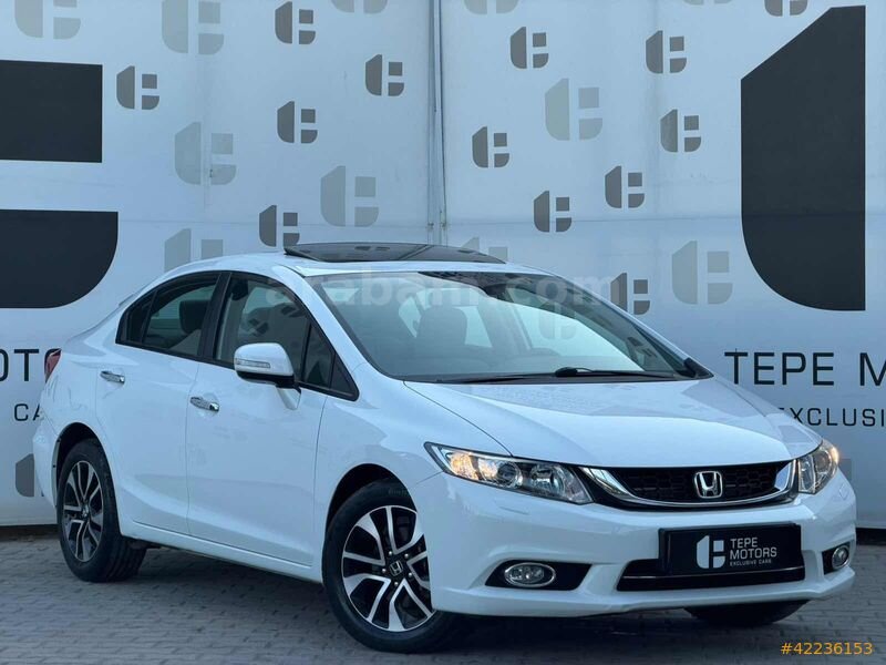 Galeriden Honda Civic 1.6i VTEC Elegance 2015 Model İzmir 33.500 km Beyaz