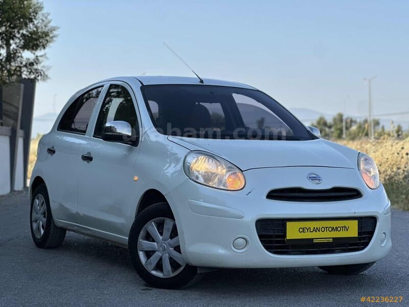 Galeriden Nissan Micra 1.2 Passion 2012 Model İzmir 223.000 km Beyaz