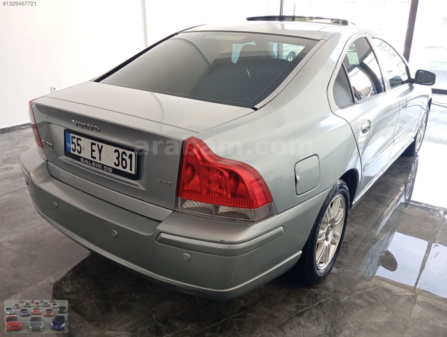 Galeriden Volvo S60 2.0 T 2008 Model Amasya 410.000 km Gri 7