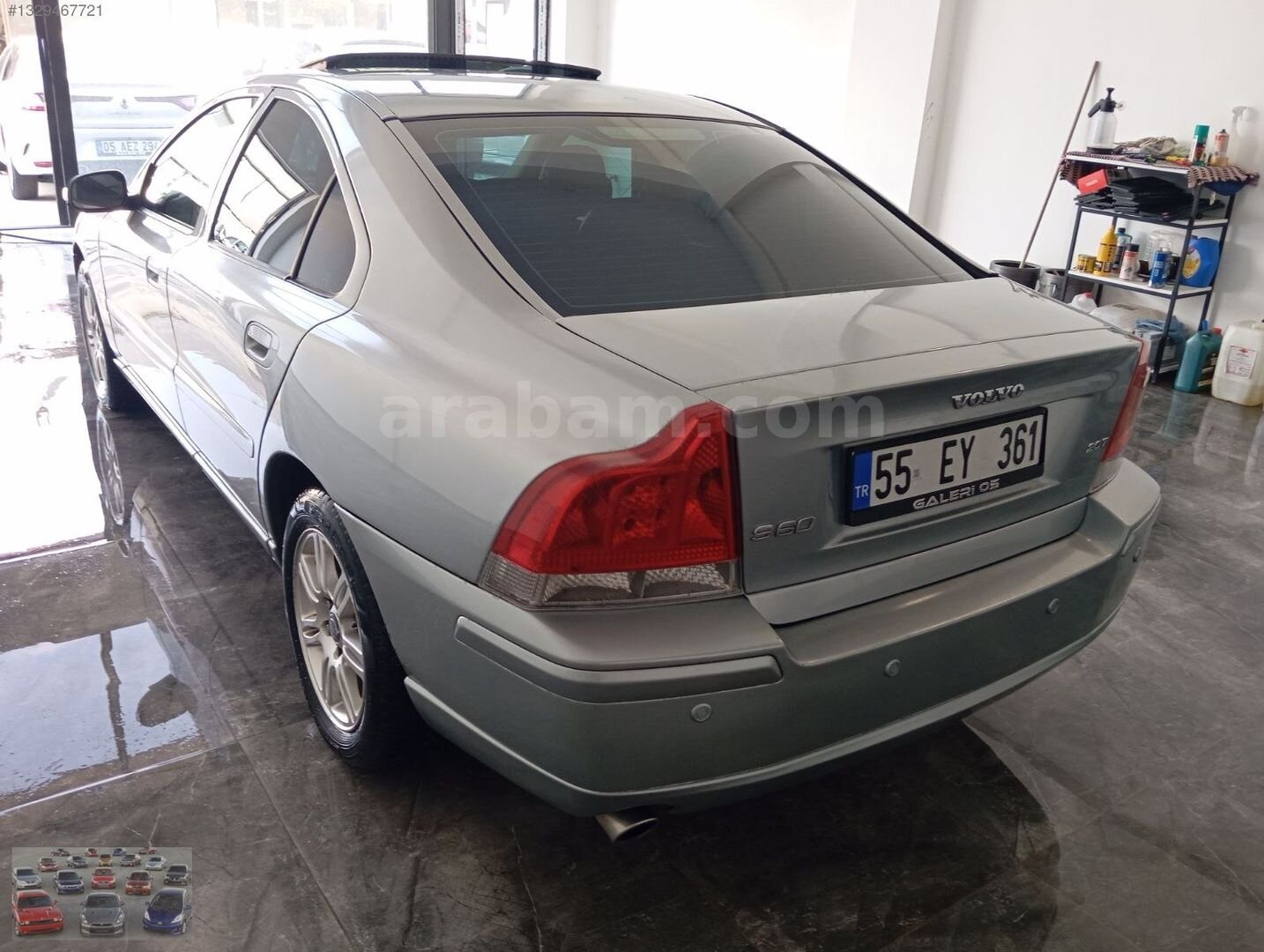 Galeriden Volvo S60 2.0 T 2008 Model Amasya 410.000 km Gri 6
