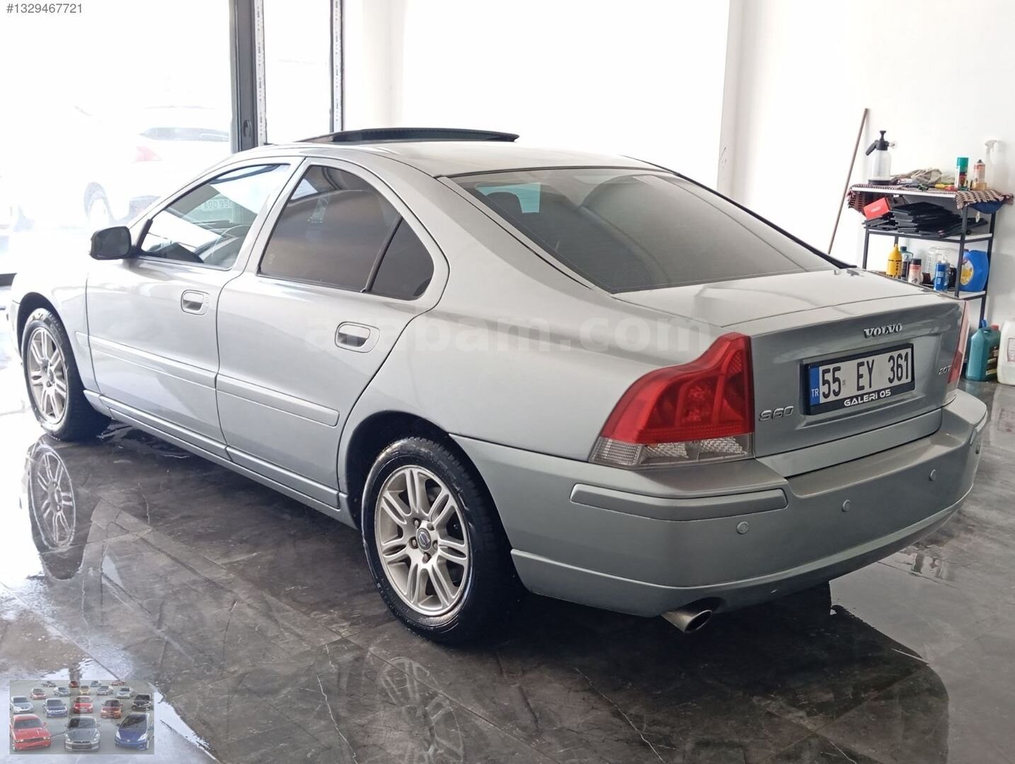 Galeriden Volvo S60 2.0 T 2008 Model Amasya 410.000 km Gri 5