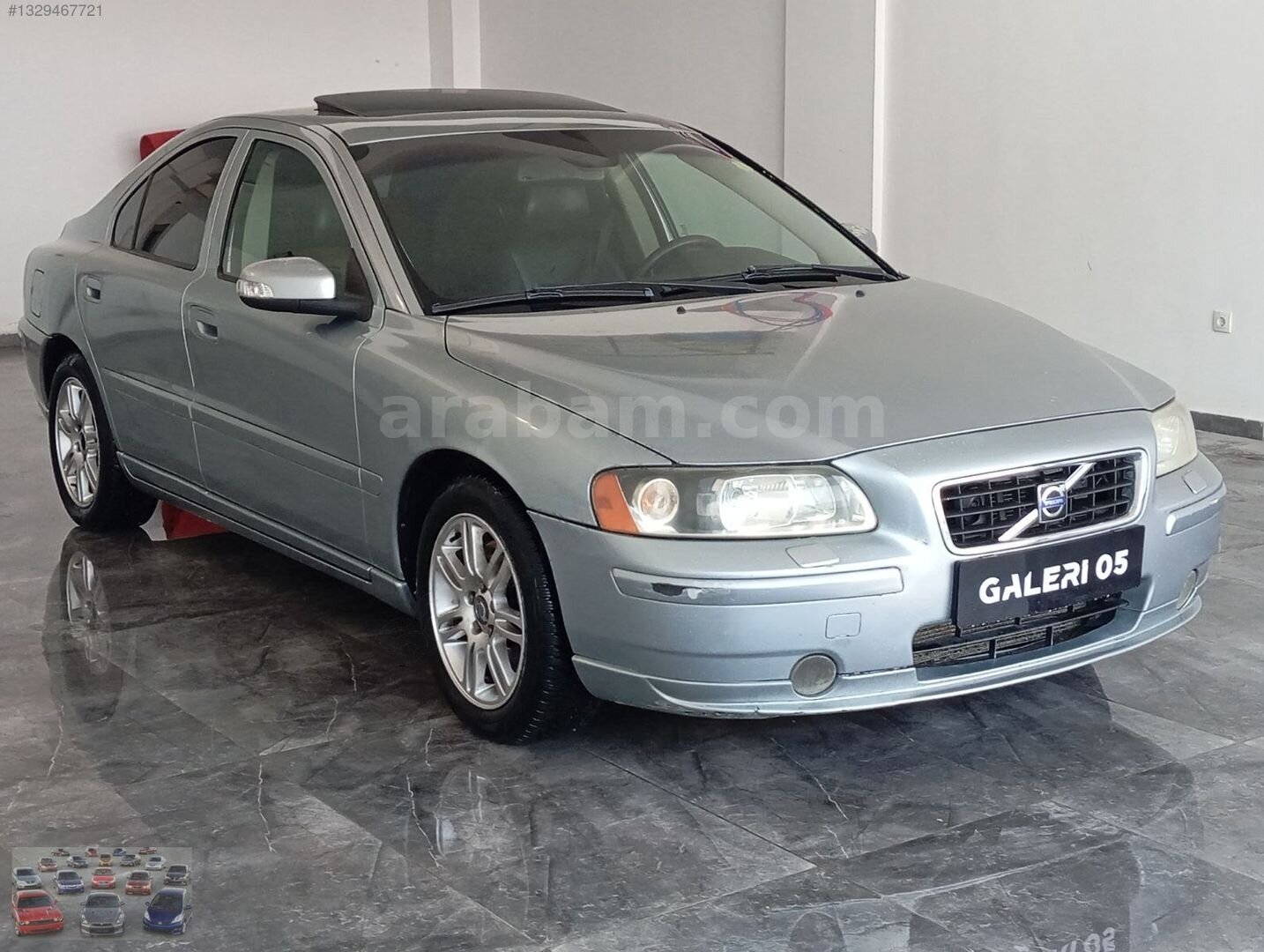 Galeriden Volvo S60 2.0 T 2008 Model Amasya 410.000 km Gri 3