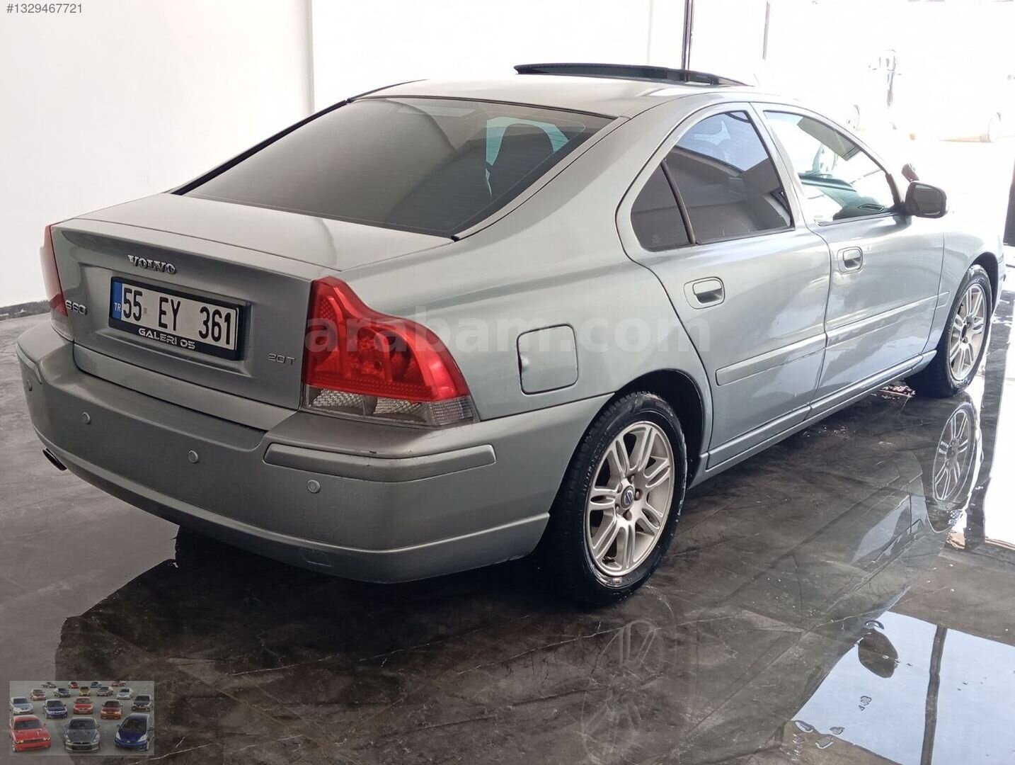 Galeriden Volvo S60 2.0 T 2008 Model Amasya 410.000 km Gri 4