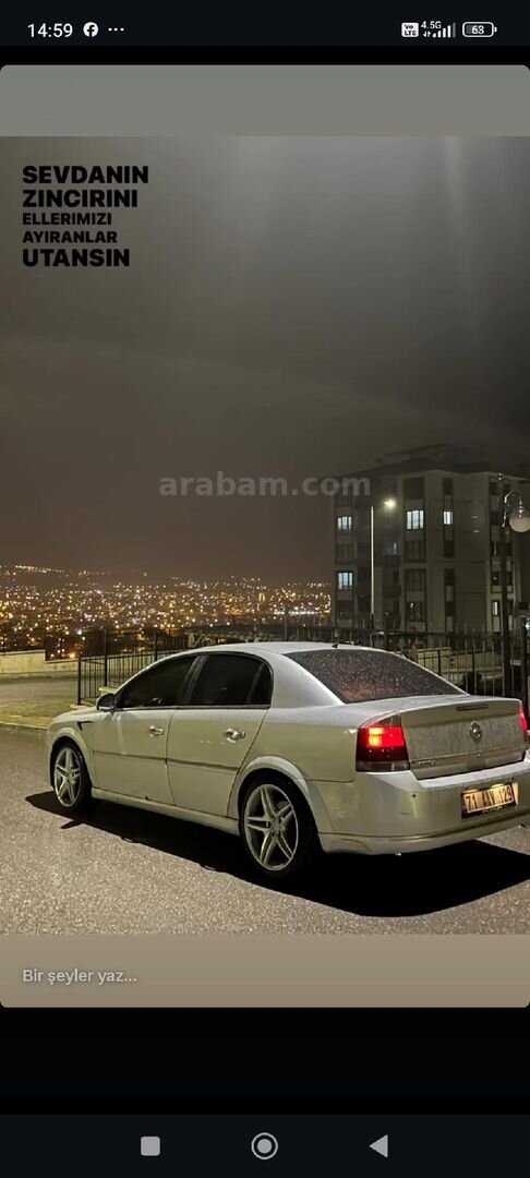 Sahibinden Opel Vectra 1.6 Comfort 2006 Model Kırıkkale 228.000 km Gri (Gümüş) 2