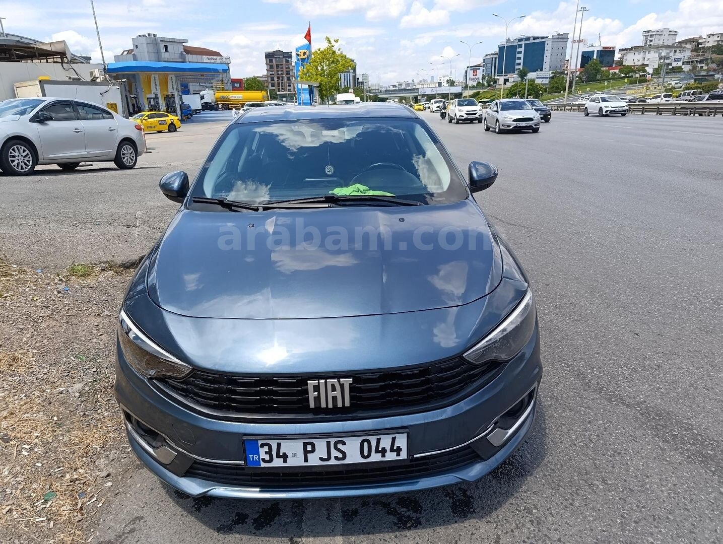 Sahibinden Fiat Egea 1.4 Fire Easy Plus 2021 Model İstanbul 610.000 km Gri (metalik) 4