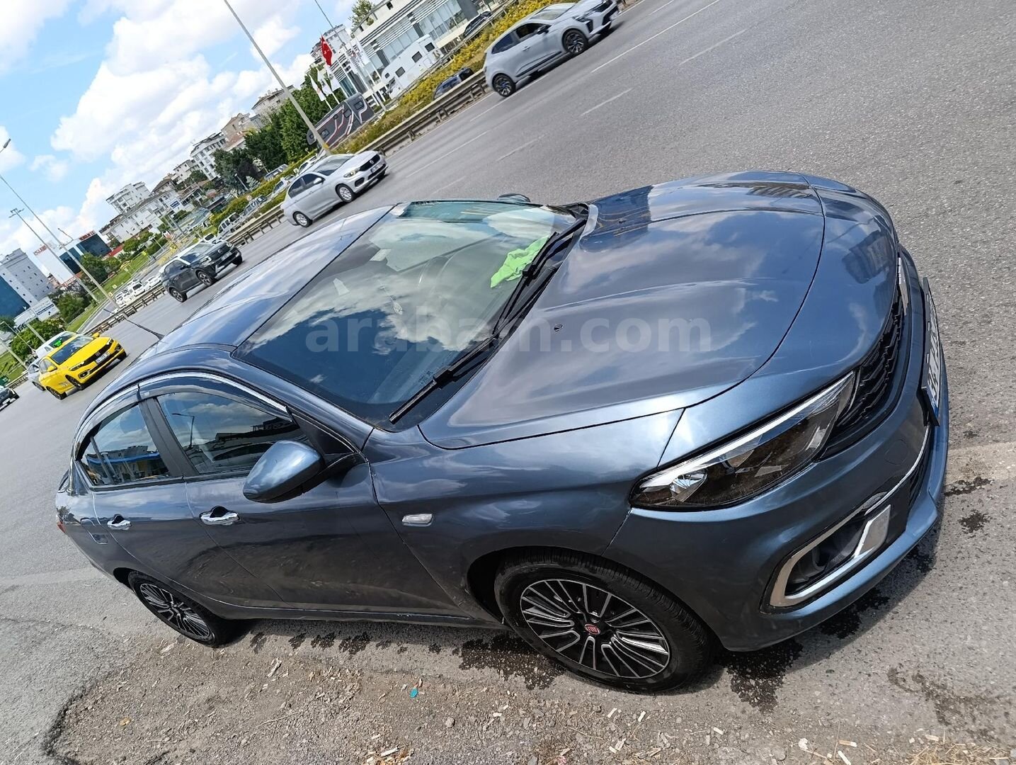 Sahibinden Fiat Egea 1.4 Fire Easy Plus 2021 Model İstanbul 610.000 km Gri (metalik) 3