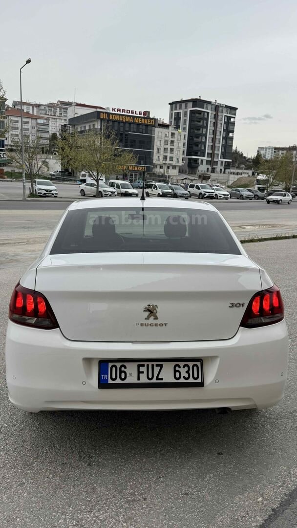 Sahibinden Peugeot 301 1.6 HDi Active 2017 Model Ankara 248.444 km Beyaz 5