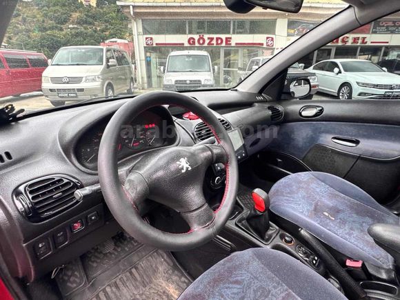 ユナロジェページ Galeriden Peugeot 206 1.6 XT 2001 Model Trabzon 285.000 km Bordo