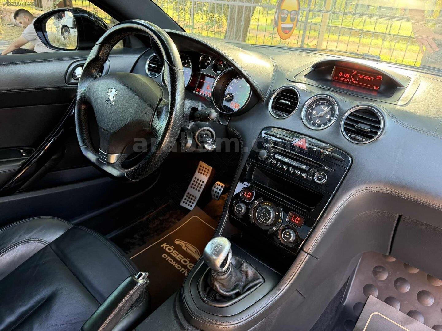Galeriden Peugeot RCZ 1.6 THP Yearling 2011 Model Denizli 114.600 km Siyah 2