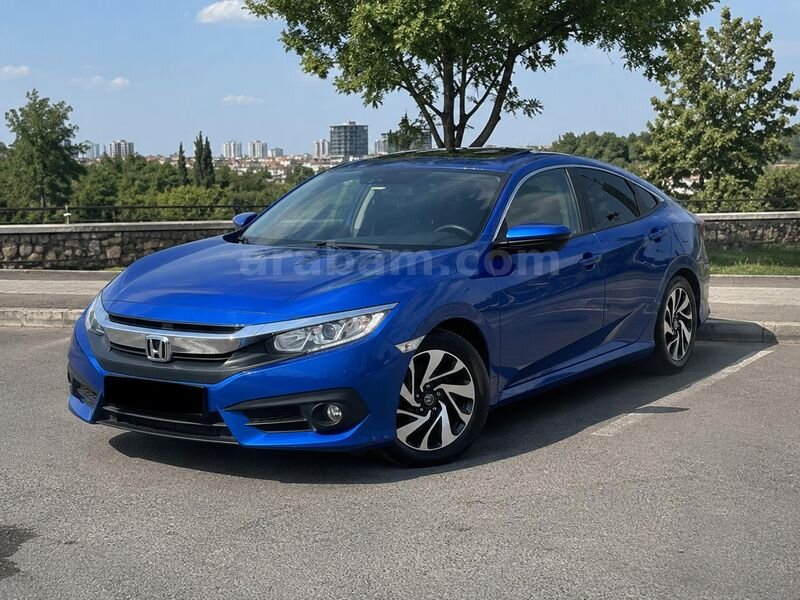 Sahibinden Honda Civic 1.6i VTEC Elegance 2019 Model İstanbul 105.000 km Mavi