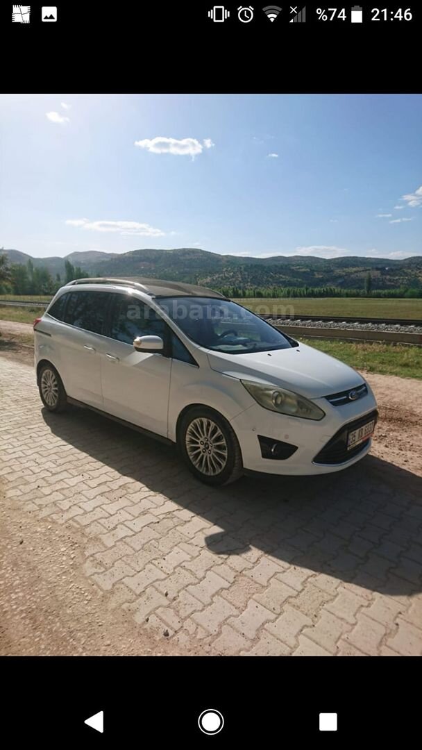 Sahibinden Ford Grand C-Max 1.6 TDCI Titanium 2013 Model Adıyaman 245.000 km Beyaz 6
