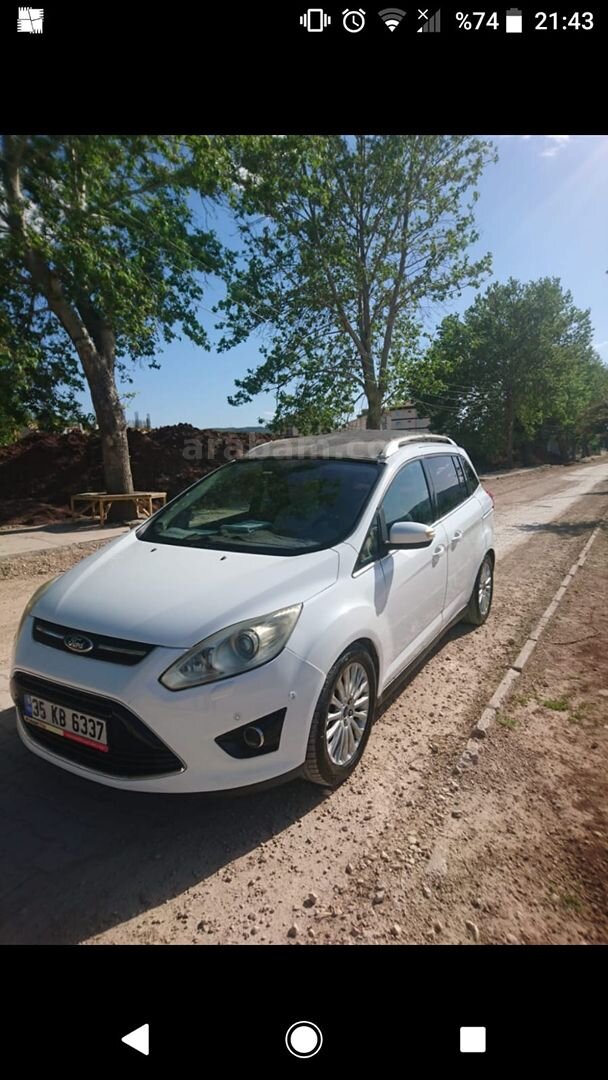 Sahibinden Ford Grand C-Max 1.6 TDCI Titanium 2013 Model Adıyaman 245.000 km Beyaz 7