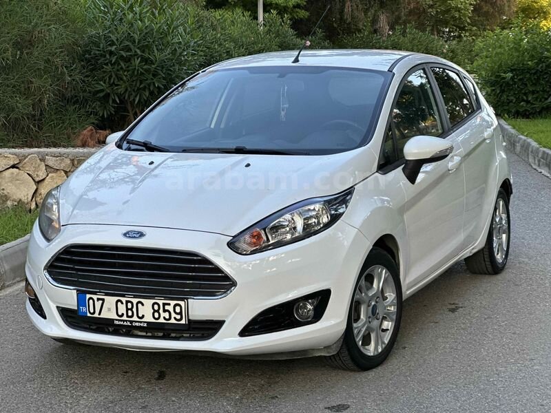 Sahibinden Ford Fiesta 1.5 TDCi Trend X 2014 Model Antalya 250.000 km Beyaz