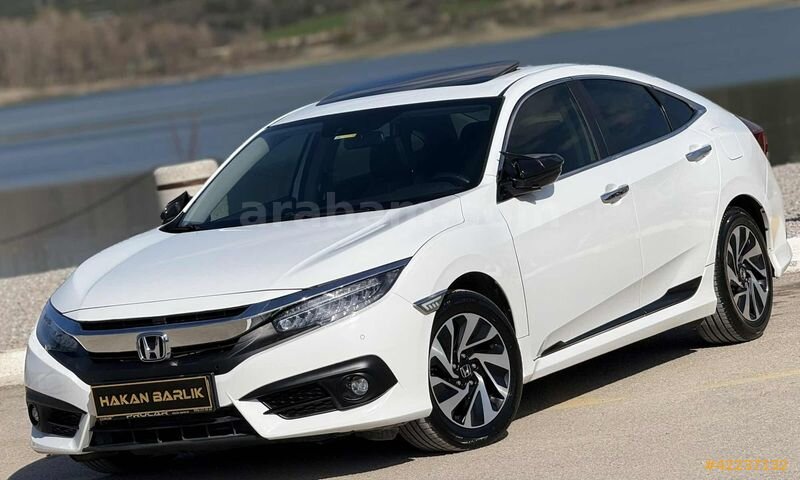 Galeriden Honda Civic 1.6i VTEC Eco Executive 2018 Model Çorum 197.000 km Beyaz