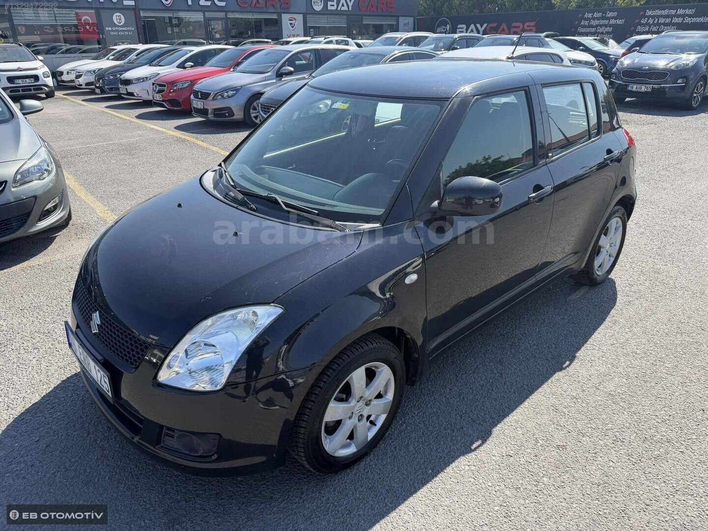 Galeriden Suzuki Swift 1.3 MT 4X4 2008 Model İstanbul 135.000 km Siyah 5