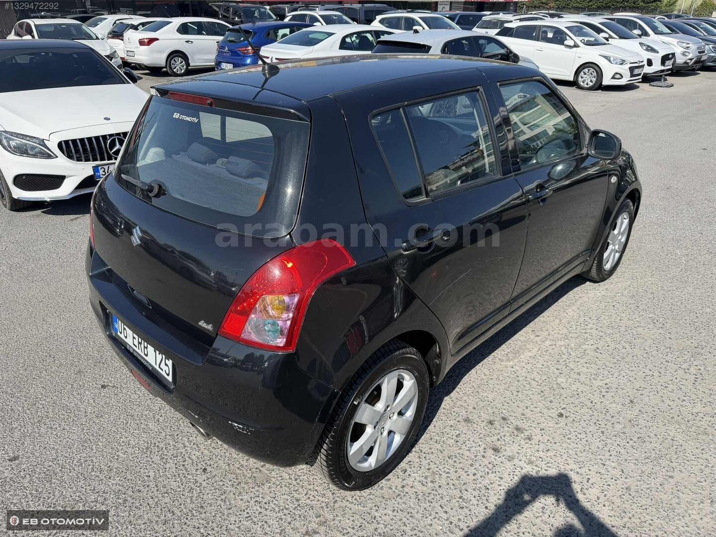 Galeriden Suzuki Swift 1.3 MT 4X4 2008 Model İstanbul 135.000 km Siyah 2