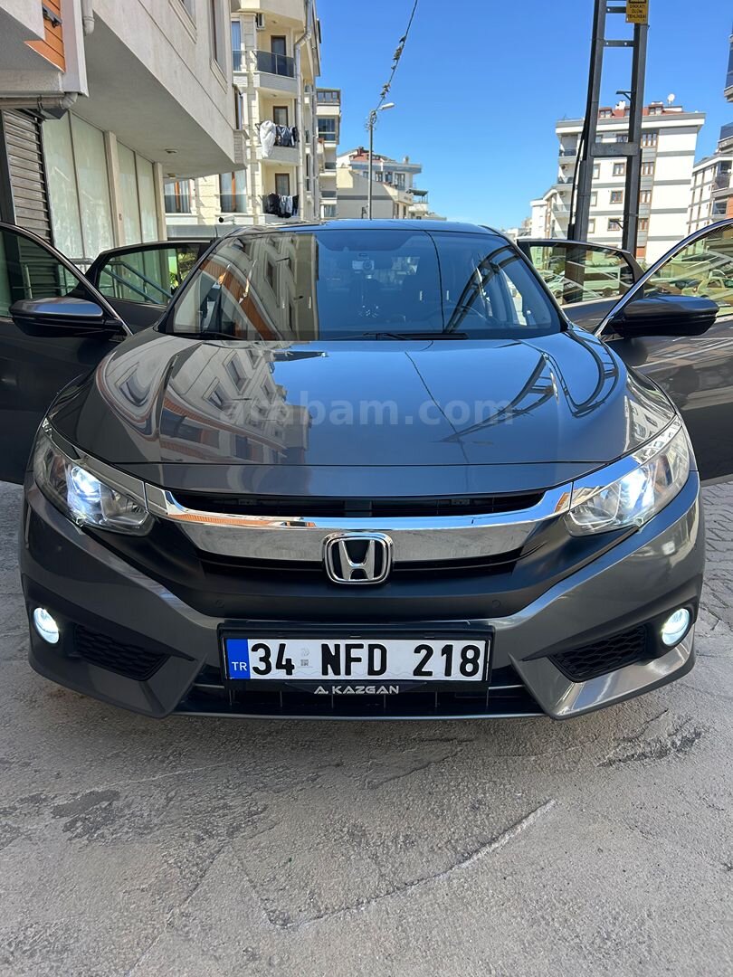 Sahibinden Honda Civic 1.6i DTEC Elegance 2018 Model İstanbul 111.000 km Füme 1