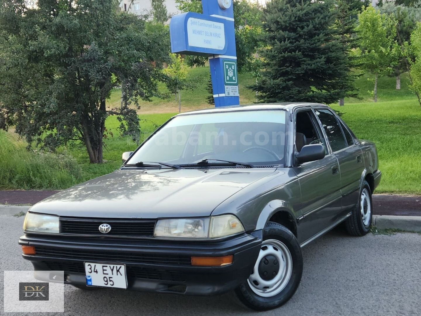 Galeriden Toyota Corolla 1.3 XL 1992 Model Sivas 230.000 km Gri 1