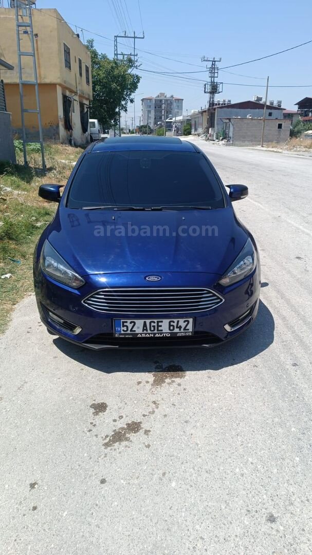 Sahibinden Ford Focus 1.6 TDCi Titanium X 2016 Model Hatay 175.000 km Mavi 2