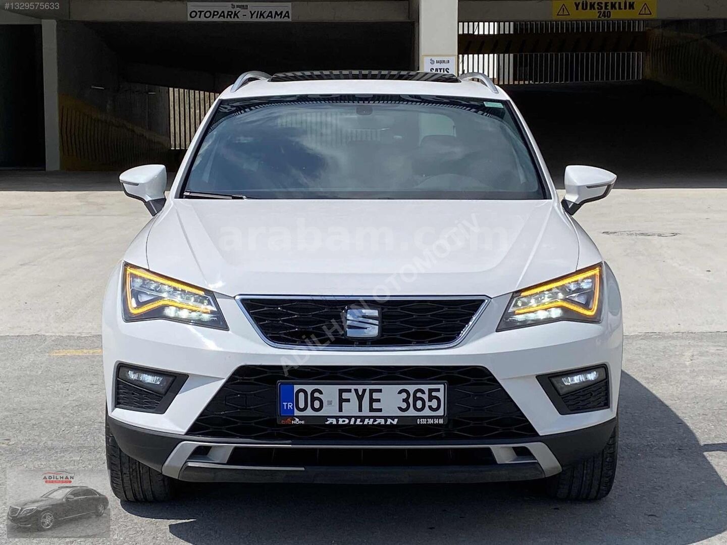 Galeriden Seat Ateca 1.6 TDI Ecomotive Xcellence 2020 Model Ankara 124.000 km Beyaz 4