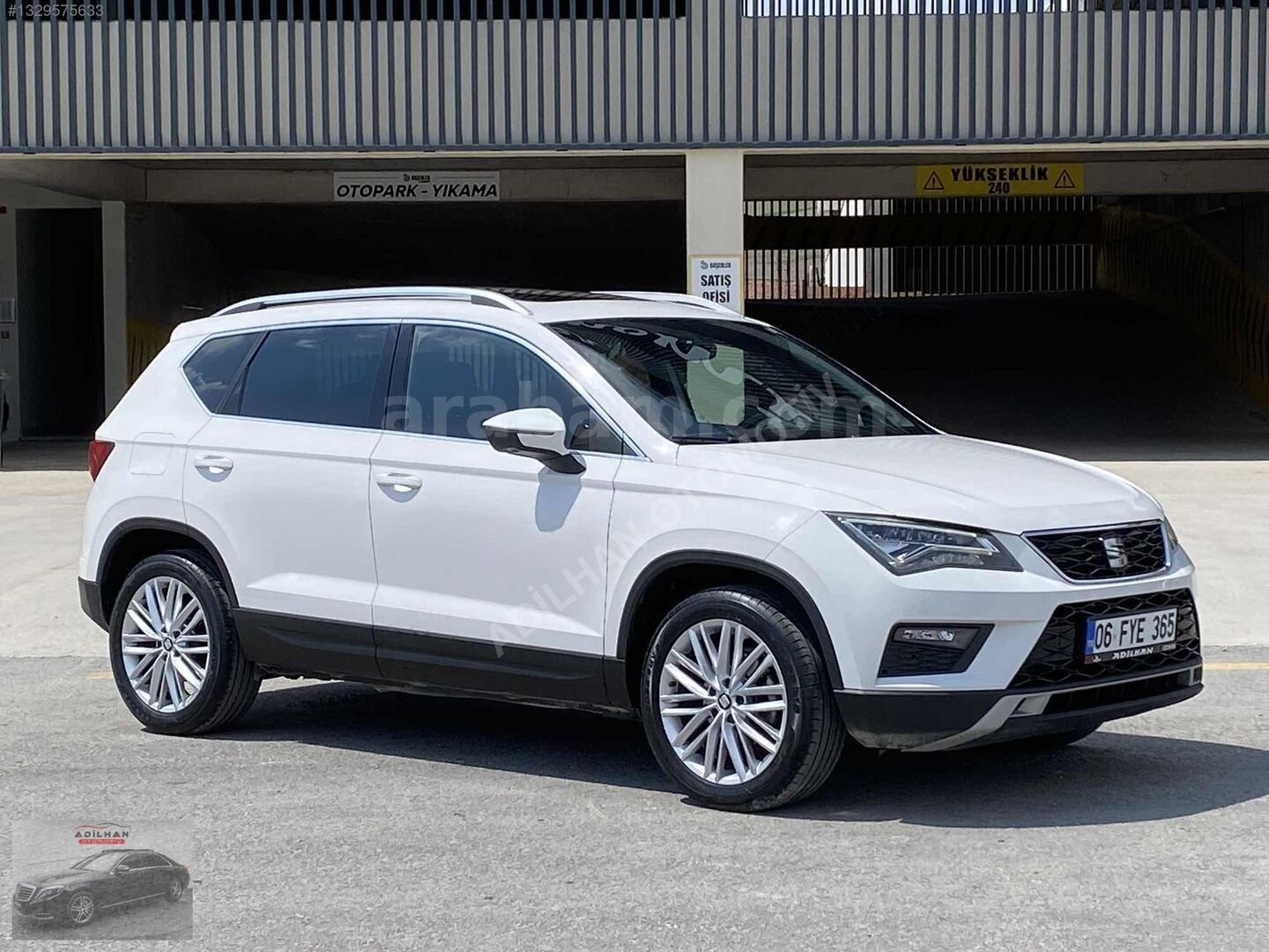 Galeriden Seat Ateca 1.6 TDI Ecomotive Xcellence 2020 Model Ankara 124.000 km Beyaz 5