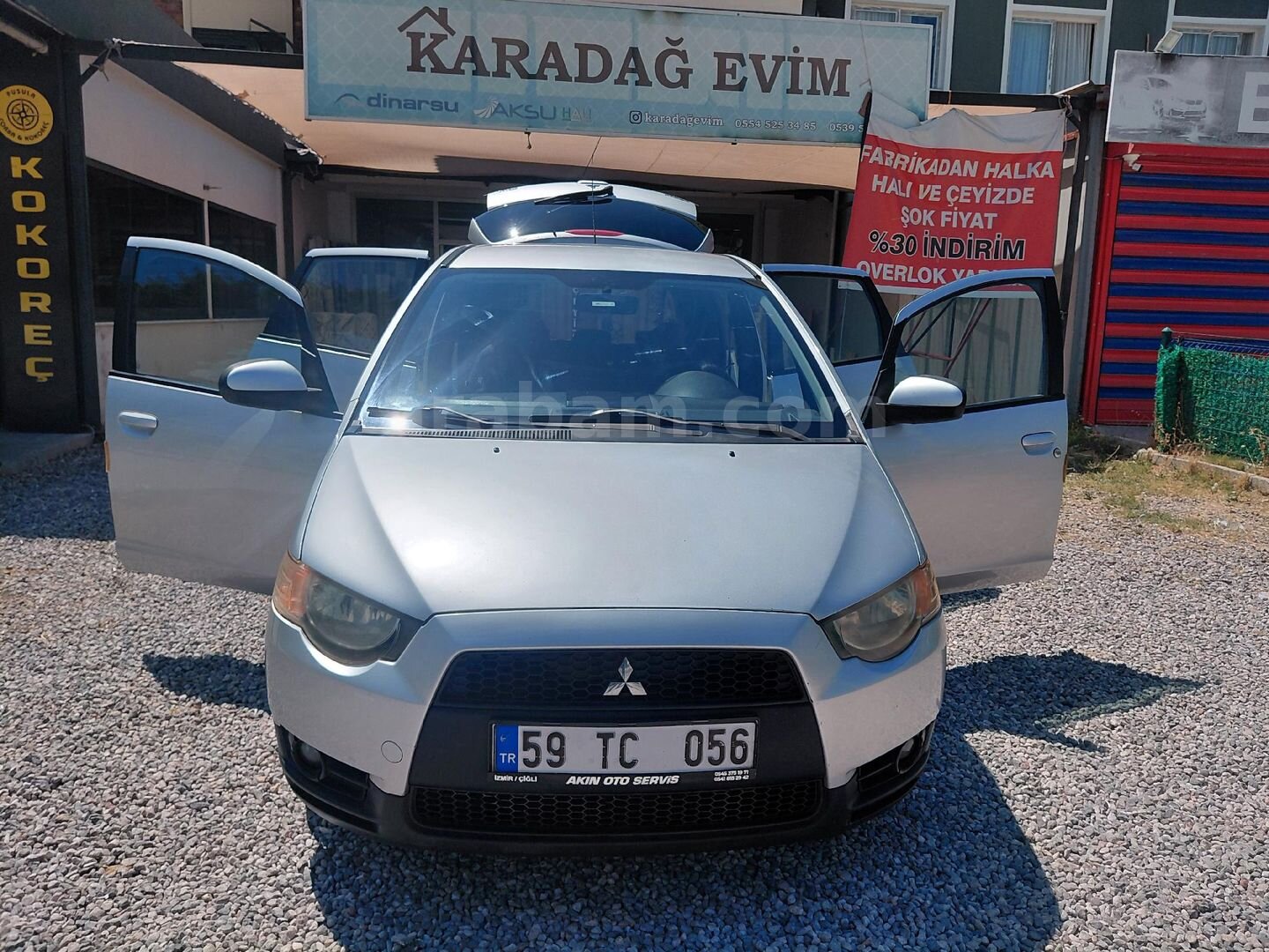 Sahibinden Mitsubishi Colt 1.3 Elegance 2011 Model İzmir 240.000 km Gri (Gümüş) 2
