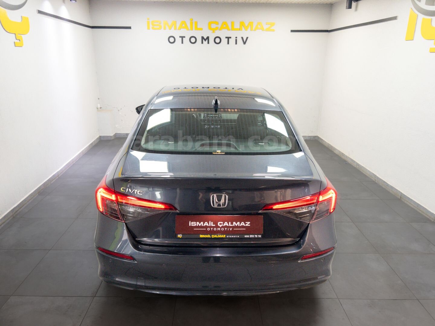 Galeriden Honda Civic 1.5 i-VTEC Eco Premium 2022 Model İzmir 71.215 km Gri 5