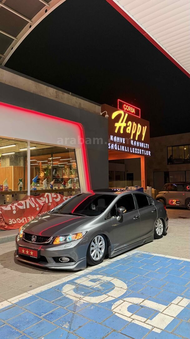 Sahibinden Honda Civic 1.6i VTEC Eco Elegance 2012 Model Muğla 218.000 km Füme 7