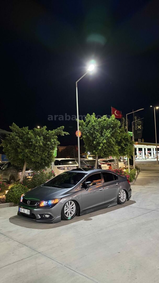 Sahibinden Honda Civic 1.6i VTEC Eco Elegance 2012 Model Muğla 218.000 km Füme 2