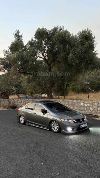 Sahibinden Honda Civic 1.6i VTEC Eco Elegance 2012 Model Muğla 218.000 km Füme