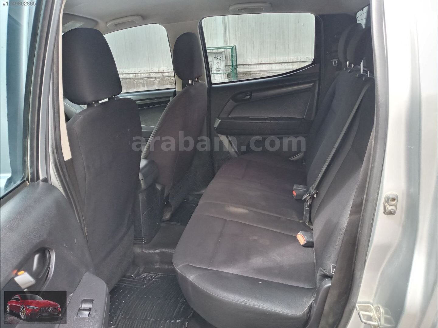 Galeriden Isuzu D-Max 2.5 4x2 2013 Model Ankara 225.507 km Gri 7
