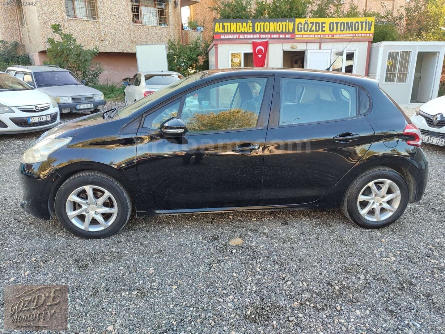 Galeriden Peugeot 208 1.4 HDi Active 2012 Model Hatay 207.000 km Siyah 7