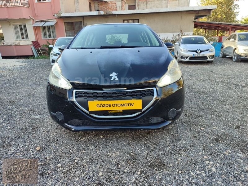 Galeriden Peugeot 208 1.4 HDi Active 2012 Model Hatay 207.000 km Siyah