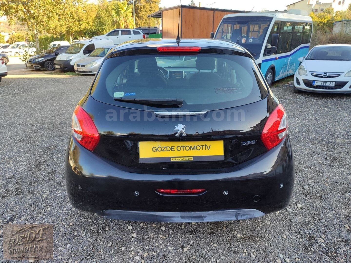 Galeriden Peugeot 208 1.4 HDi Active 2012 Model Hatay 207.000 km Siyah 4