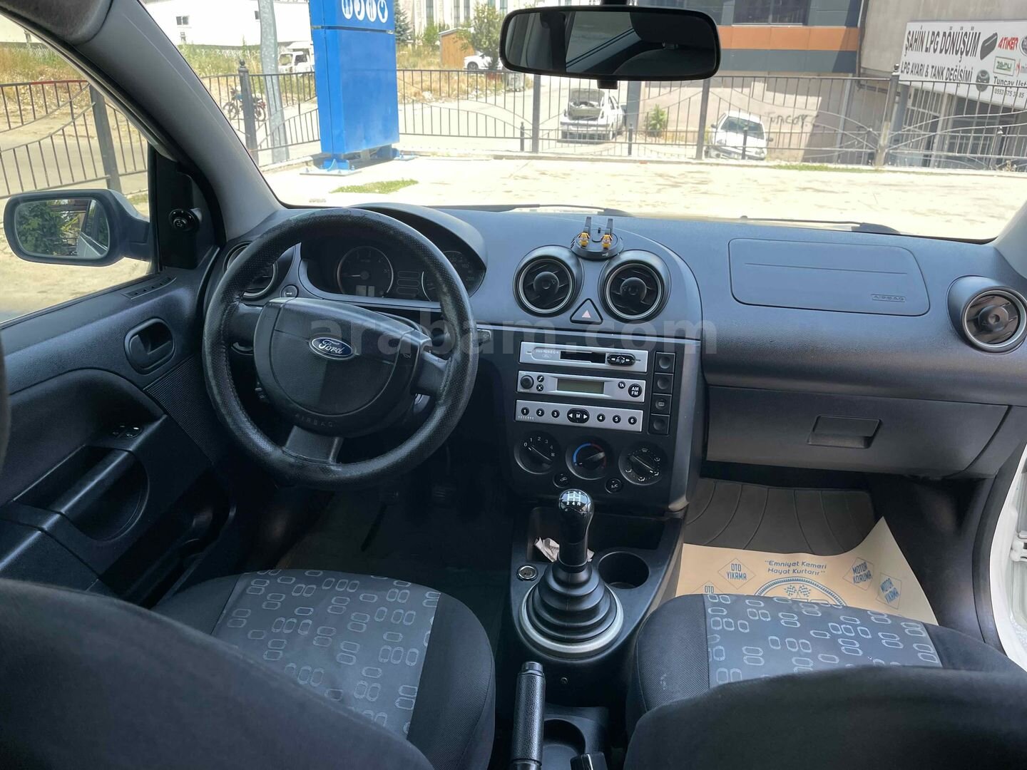 Sahibinden Ford Fiesta 1.4 TDCi Comfort 2006 Model Sivas 280.000 km Beyaz 7