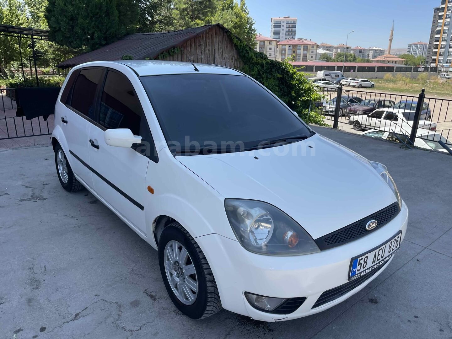 Sahibinden Ford Fiesta 1.4 TDCi Comfort 2006 Model Sivas 280.000 km Beyaz 3