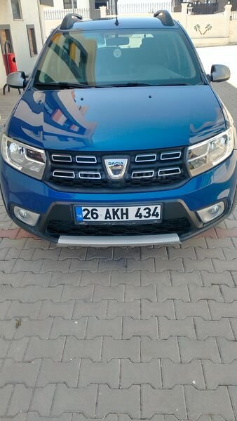 Sahibinden Dacia Sandero 0.9 TCe Stepway Easy-R 2020 Model Eskişehir 65.135 km Mavi (metalik)