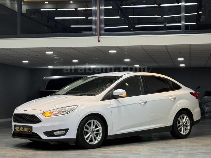 Galeriden Ford Focus 1.5 EcoBlue Trend X 2018 Model İstanbul 161.000 km Beyaz