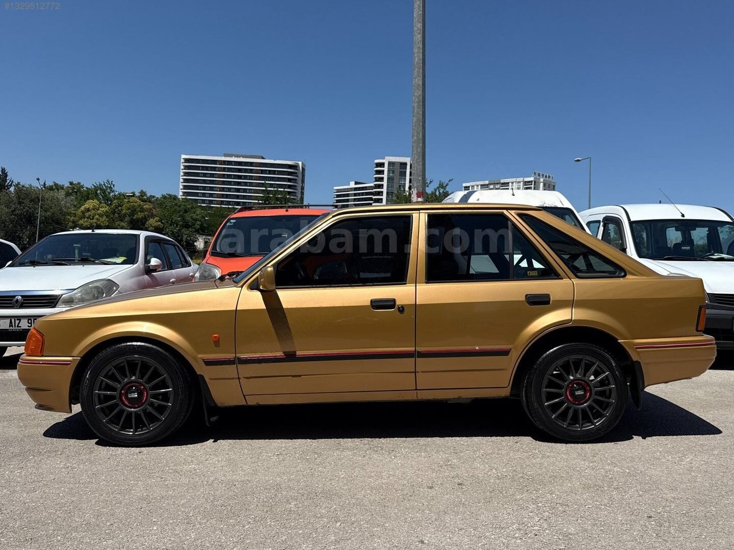 Galeriden Ford Escort 1.4 C 1990 Model Bursa 95.000 km Sarı 4
