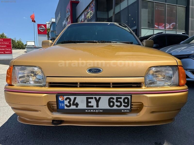 Galeriden Ford Escort 1.4 C 1990 Model Bursa 95.000 km Sarı